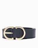 Tommy Hilfiger Feminen Oval 25mm Kadın Kemer | 80 cm