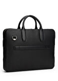 Tommy Hilfiger Siyah Erkek Laptop Çantası TH BUSINESS LEATHER COMPUTER BAG