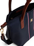 Tommy Hilfiger Lacivert Kadın Tote Çanta AW0AW177070GY