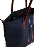 Tommy Hilfiger Lacivert Kadın Tote Çanta AW0AW177060GY