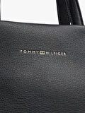 Tommy Hilfiger TH Logo Şeritli Mini Kadın Çanta AW0AW17694BDS
