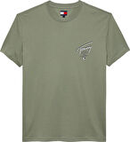 TJM REG SIGN CITY TEE EXT Erkek Yeşil T-Shirt - DM0DM22120