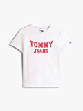 Tommy Jeans TJW Normal Kesim Kolej Stili Kadın T-shirt DW0DW21966YBL