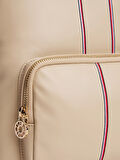 Tommy Hilfiger Popette Soft Kurumsal Kubbe Kadın Bej Sırt Çantası AW0AW180010F4
