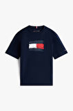 Erkek Çocuk Flag Archive Kısa Kollu T-Shirt - Lacivert | 12 Yaş