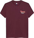 TJM SLIM FONT PLAY TEE Erkek Kırmızı T-Shirt - DM0DM22049