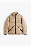 Erkek TJM Vail Puffer Mont - Bej | S