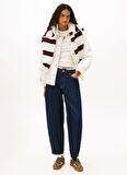 Tommy Jeans Standart Beyaz Kadın Ceket DW0DW21664YBH