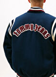 Tommy Jeans Regular Fit Lacivert Erkek Ceket DM0DM22043C1G TJM BEST VARSITY JACK