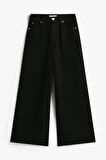Tommy Hilfiger Siyah Denim 70'ler Stili Geniş Paça Yüksek Bel Kadın Jeans WW0WW482541BY