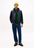 Tommy Hilfiger Dik Yaka Mavi Erkek Sweatshırt MW0MW41329DW5_MIX MEDIA ESS RWB STA