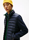 Tommy Hilfiger Dik Yaka Mavi Erkek Sweatshırt MW0MW41329DW5_MIX MEDIA ESS RWB STA