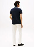 Tommy Hilfiger Mavi Erkek Polo T-Shirt MW0MW40308DW5_CUFF INTEREST SLIM FI