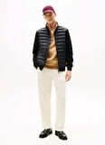 Tommy Hilfiger Dik Yaka Siyah Erkek Sweatshırt MW0MW41329BDS_MIX MEDIA ESS RWB STA