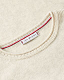 SOFT WOOL C-NK SWEATER Kadın Bej Kazak - WW0WW40264