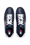 Erkek The Greenwich Logo Patch'li Kort Sneaker - Lacivert | 42