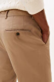 Erkek Düz Kesim Klasik Chino Pantolon - Bej | 36/32