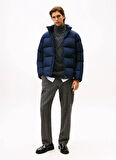 Tommy Hilfiger Mavi Erkek Mont MW0MW40615DW5_DOWN STAND PUFFER JKT