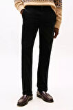 Erkek Denton Düz Paça Kadife Pantolon - Siyah | 36/32
