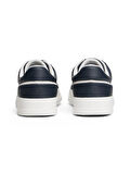 Tommy Hilfiger Lacivert Erkek Sneaker TH COURT CRAFT LTH MIX