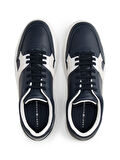 Tommy Hilfiger Lacivert Erkek Sneaker TH COURT CRAFT LTH MIX