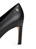 Tommy Hilfiger Deri Siyah Kadın Stiletto FW0FW08993BDS