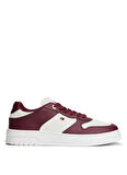 Tommy Hilfiger Beyaz - Bordo Kadın Sneaker FW0FW08795H04