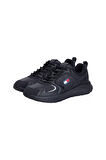 Erkek Runner Sneaker - Siyah | 43