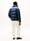 Tommy Hilfiger Mavi Erkek Mont MW0MW40617C1G_SHINY DOWN STAND PUFF