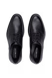 Erkek Bağcıklı Derby Klasik Ayakkabı - Siyah | 41