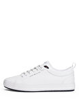 Tommy Hilfiger Beyaz Erkek Günlük Ayakkabı TH HI VULC CORE LOW CLEAT LTH