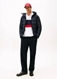 Tommy Hilfiger Normal Mavi Erkek Ceket MW0MW41983DW5_MID WEIGHT HOODED JAC
