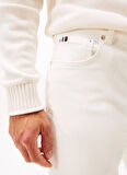 Tommy Hilfiger Normal Bel Normal Paça Normal Beyaz Erkek Pantolon MW0MW40266YA8_DENTON 5PKT MOLESKIN
