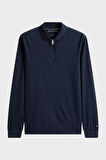 Tommy Hilfiger Erkek Polo Yaka Sweat MW0MW42078 DW5