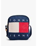 Tommy Hilfiger TJM Archive Denim Reporter Erkek Mavi Çanta AM0AM138141AF