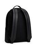 Tommy Hilfiger Siyah Erkek Sırt Çantası TJM ESS DAILY PU DOME BACKPACK