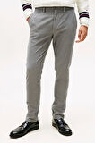 Erkek Bleeker Slim Fit Melanj Chino Pantolon - Gri | 36/32
