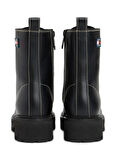 Tommy Hilfiger Deri Siyah Kadın Bot EN0EN02907BDS