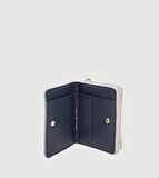 Tommy Hilfiger Orta Boy Fermuarlı Metalik Kapaklı Kadın Gri Cüzdan AW0AW18037PE6