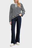 Tommy Hilfiger Bayan Polo Yaka Sweat WW0WW47457 0Y7