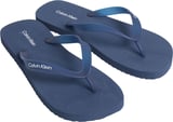 CALVIN KLEIN Erkek Marka Logolu Günlük Kullanıma Uygun Mavi Terlik HM0HM02105 BAI