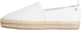 CALVIN KLEIN Kadın Marka Logolu Günlük Kullanıma Uygun Beyaz Espadril HW0HW02931 YAD