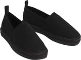 CALVIN KLEIN Kadın / Kız Marka Logolu Günlük Kullanıma Uygun Siyah Espadril HW0HW02933 0GT