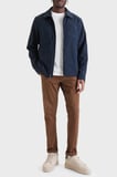 Calvin Klein Regular Fit Göğüs Cepli Fermuarlı Ceket LV04LF424GCEF Erkek CEKET LV04LF424G CEF LACİVERT