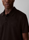 Calvin Klein Siyah Erkek Logo Baskılı Polo T-Shirt LV04LF208GUB1_SS TECH BIRDSEYE INTE
