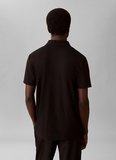 Calvin Klein Siyah Erkek Logo Baskılı Polo T-Shirt LV04LF208GUB1_SS TECH BIRDSEYE INTE