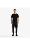 Tech Interlock Erkek Siyah T-Shirt