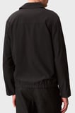 Calvin Klein Regular Fit Göğüs Cepli Fermuarlı Ceket LV04LF424GUB1 Erkek CEKET LV04LF424G UB1 SİYAH