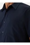 LACİVERT LOGOLU ERKEK GÖMLEK