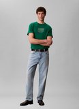 Calvin Klein Jeans Yeşil Erkek Standart Baskılı T-Shirt LV04RF823GL4G Yeşil T-Shirt